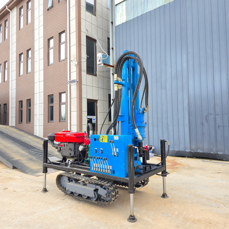 WR180E Aspect extérieur de la foreuse de puits à chenilles compacte