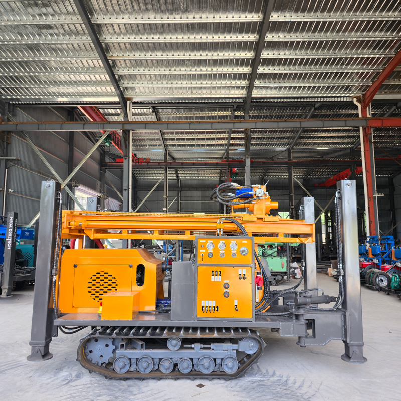 Application sur chantier de la foreuse WR260
