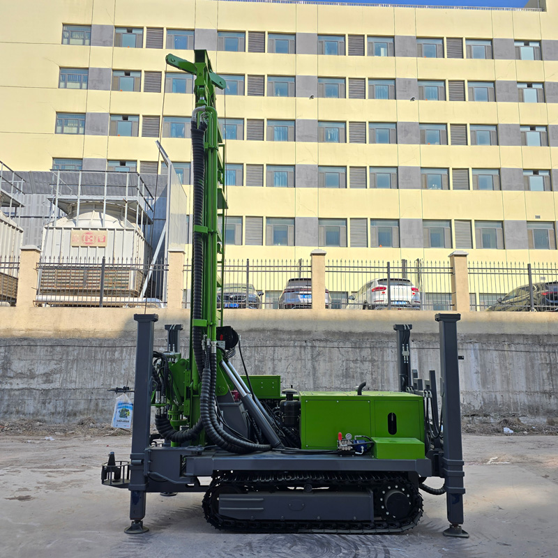 Châssis à chenilles et configuration des tiges de la WR300SEL